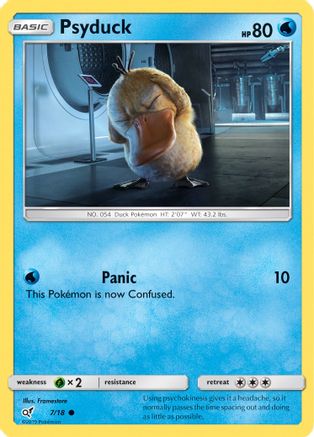 Psyduck (Holo Common) (7) [Detective Pikachu] Holofoil - Deck Out Gaming