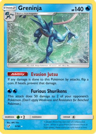 Greninja (9) [Detective Pikachu] Holofoil - Deck Out Gaming