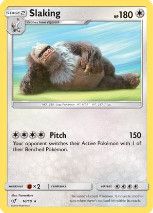 Slaking (18) [Detective Pikachu] Holofoil - Deck Out Gaming
