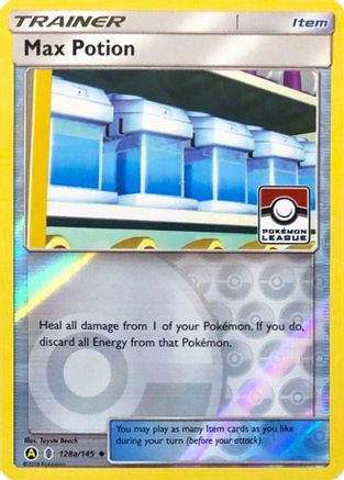 Max Potion - 128a/145 (Pokemon League) (128a) [League & Championship Cards] Reverse Holofoil - Deck Out Gaming