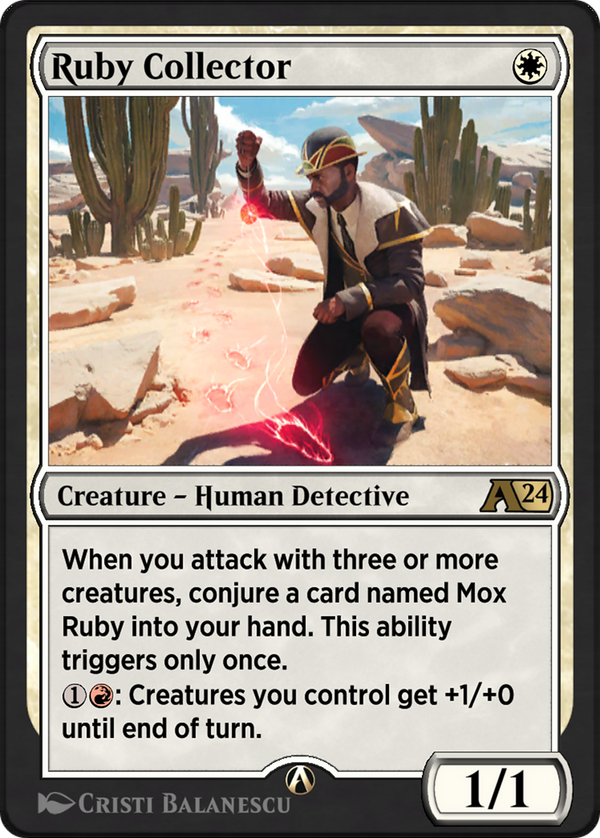 Ruby Collector (3) [Alchemy: Outlaws of Thunder Junction] - Deck Out Gaming