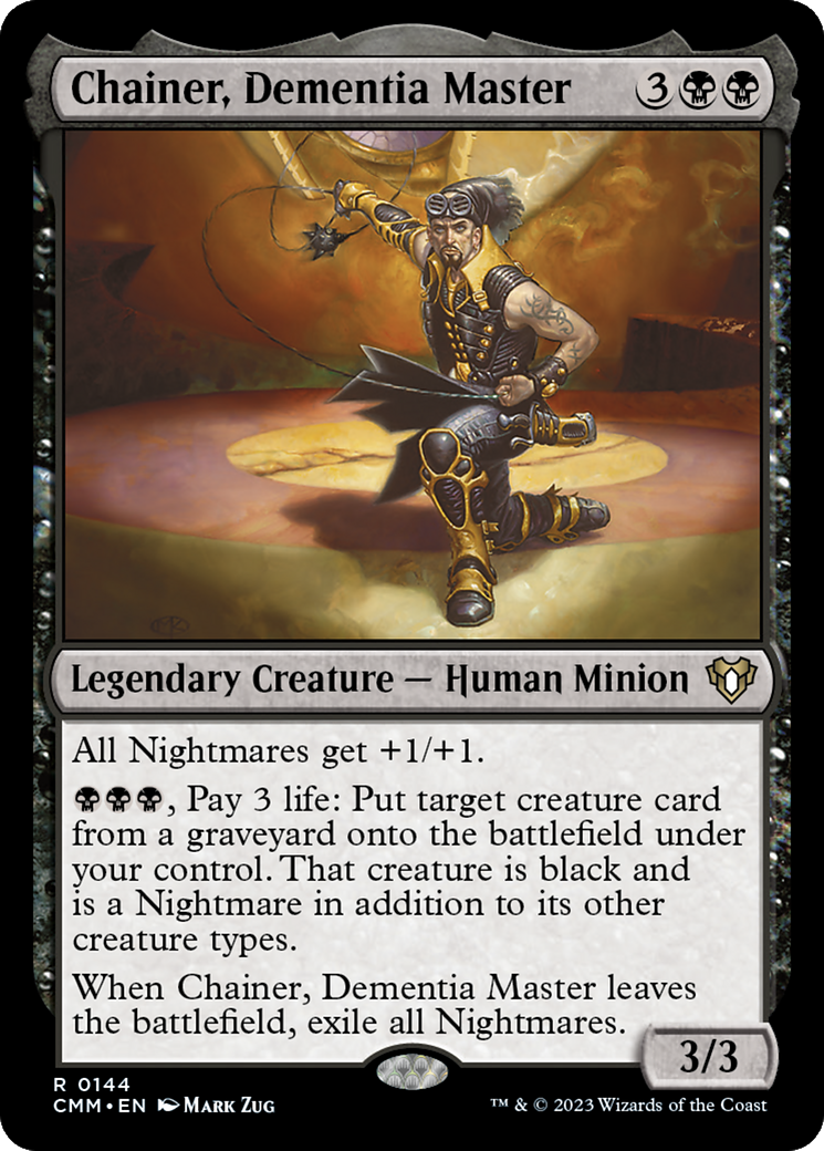 Chainer, Dementia Master (144) [Commander Masters] - Deck Out Gaming