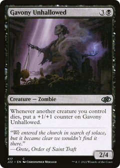 Gavony Unhallowed (417) [Jumpstart 2022] - Deck Out Gaming