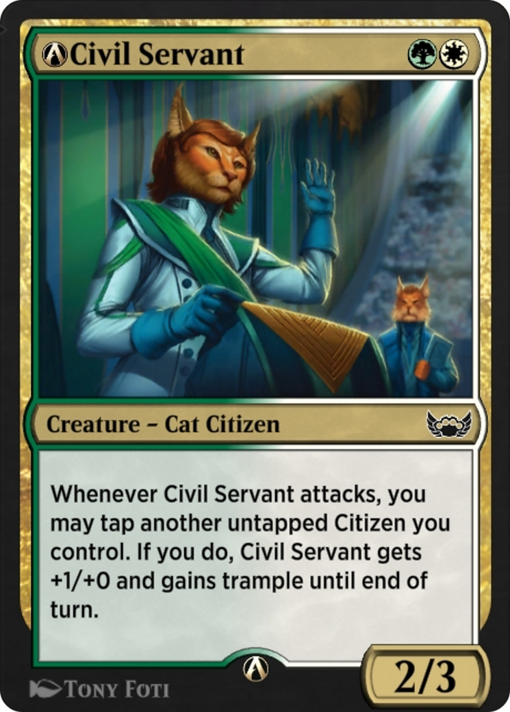A-Civil Servant (A-176) [Streets of New Capenna] - Deck Out Gaming