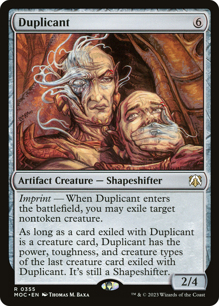 Duplicant (355) [March of the Machine Commander] - Deck Out Gaming