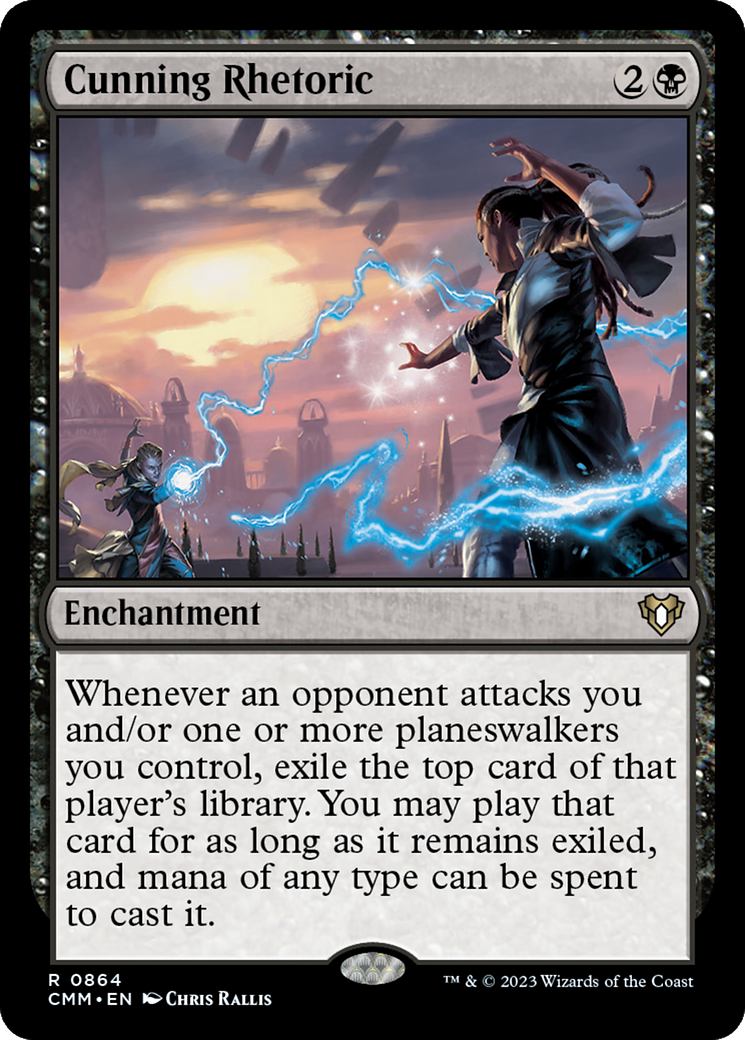 Cunning Rhetoric (864) [Commander Masters] - Deck Out Gaming
