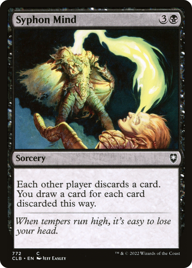 Syphon Mind (772) [Commander Legends: Battle for Baldur's Gate] - Deck Out Gaming