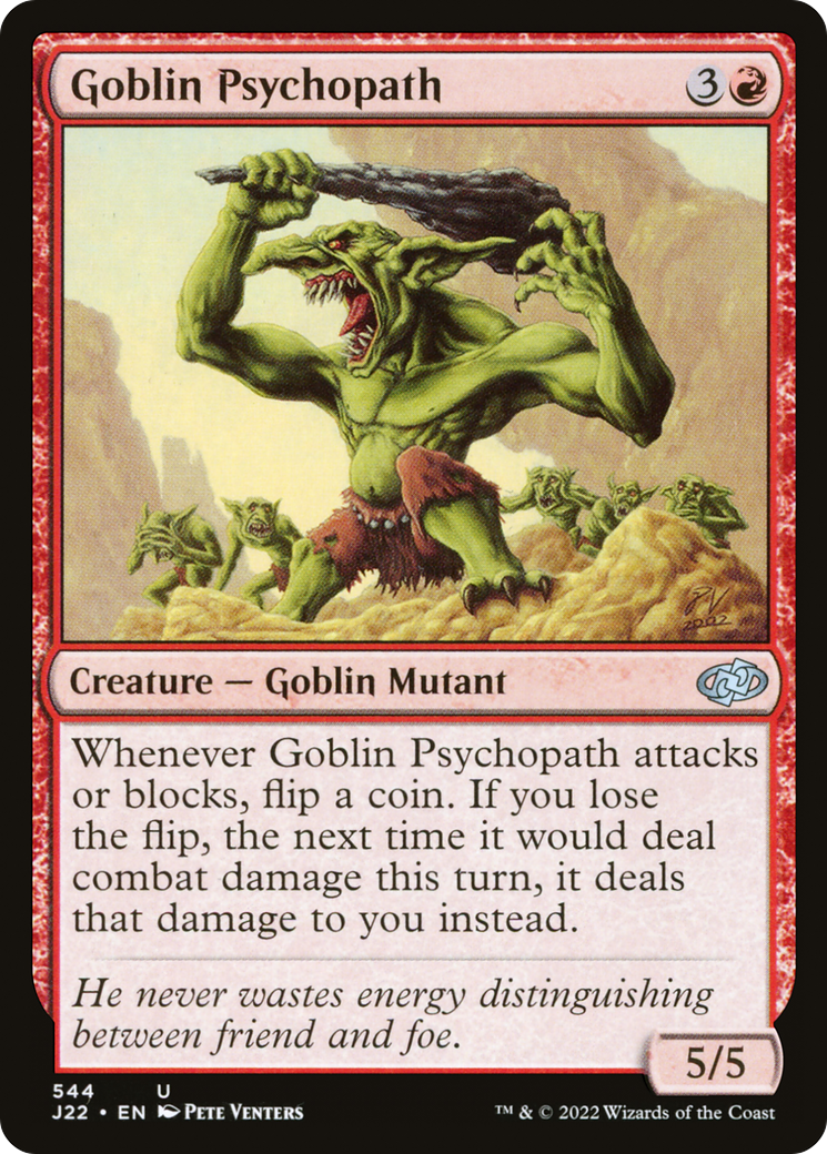 Goblin Psychopath (544) [Jumpstart 2022] - Deck Out Gaming