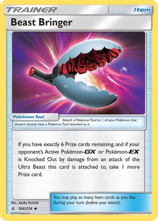 Beast Bringer (164/214) [Sun & Moon: Unbroken Bonds] Reverse Holofoil - Deck Out Gaming