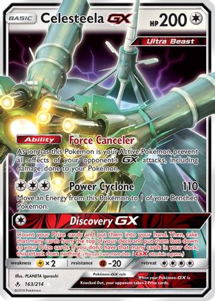 Celesteela GX (163) [SM - Unbroken Bonds] Holofoil - Deck Out Gaming