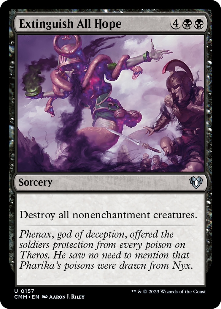 Extinguish All Hope (157) [Commander Masters] - Deck Out Gaming