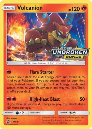 Volcanion - SM179 (Prerelease) (SM179) [SM Promos] Holofoil - Deck Out Gaming