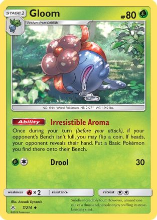 Gloom (7) [SM - Unbroken Bonds] - Deck Out Gaming