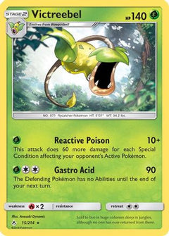 Victreebel (15) [SM - Unbroken Bonds] Reverse Holofoil - Deck Out Gaming