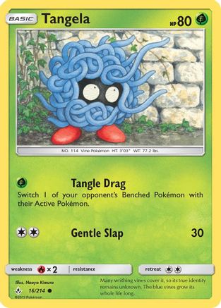 Tangela (16) [SM - Unbroken Bonds] Reverse Holofoil - Deck Out Gaming