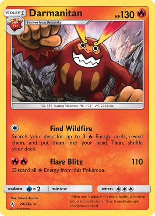Darmanitan (24) [SM - Unbroken Bonds] - Deck Out Gaming