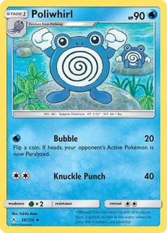 Poliwhirl (38) [SM - Unbroken Bonds] Reverse Holofoil - Deck Out Gaming