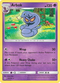 Arbok (63) [SM - Unbroken Bonds] Reverse Holofoil - Deck Out Gaming