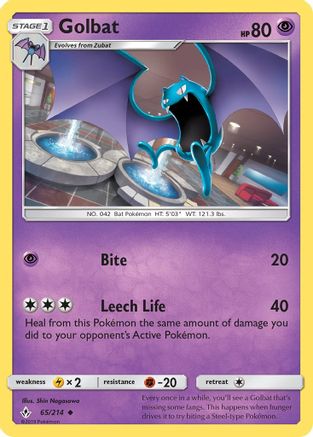Golbat (65) [SM - Unbroken Bonds] - Deck Out Gaming