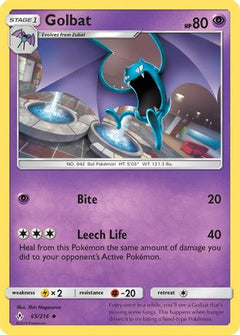 Golbat (65) [SM - Unbroken Bonds] Reverse Holofoil - Deck Out Gaming