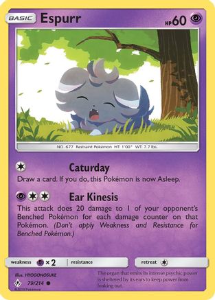 Espurr (79) [SM - Unbroken Bonds] - Deck Out Gaming