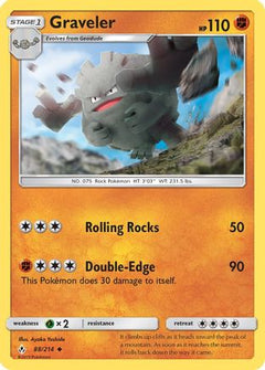 Graveler (88) [SM - Unbroken Bonds] Reverse Holofoil - Deck Out Gaming
