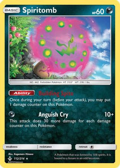 Spiritomb (112) [SM - Unbroken Bonds] Reverse Holofoil - Deck Out Gaming