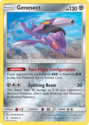 Genesect (127) [SM - Unbroken Bonds] Reverse Holofoil - Deck Out Gaming