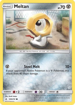 Meltan (128) [SM - Unbroken Bonds] Reverse Holofoil - Deck Out Gaming