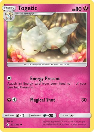 Togetic (137) [SM - Unbroken Bonds] - Deck Out Gaming