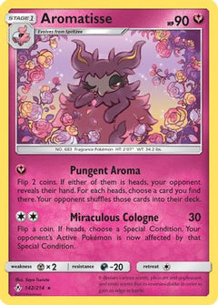 Aromatisse (142) [SM - Unbroken Bonds] Reverse Holofoil - Deck Out Gaming