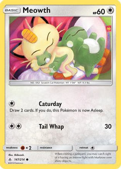 Meowth (147) [SM - Unbroken Bonds] - Deck Out Gaming