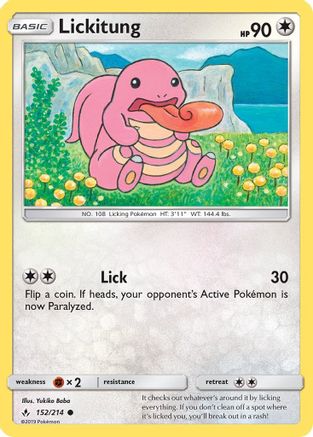 Lickitung (152) [SM - Unbroken Bonds] Reverse Holofoil - Deck Out Gaming