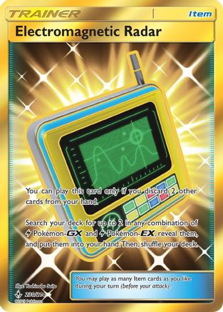 Electromagnetic Radar (Secret) (230) [SM - Unbroken Bonds] Holofoil - Deck Out Gaming