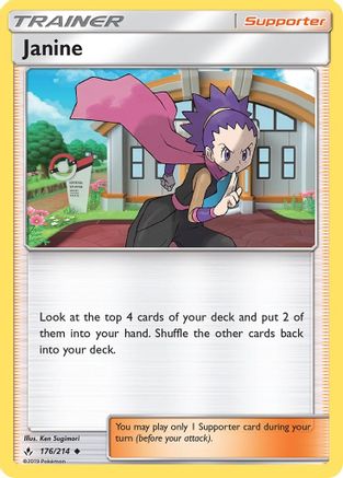 Janine (176) [SM - Unbroken Bonds] - Deck Out Gaming