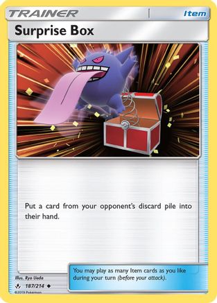 Surprise Box (187) [SM - Unbroken Bonds] Reverse Holofoil - Deck Out Gaming
