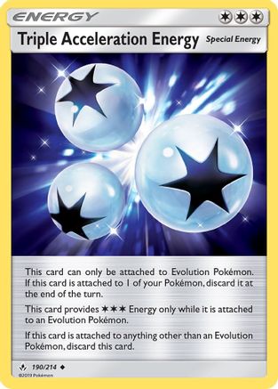 Triple Acceleration Energy (190) [SM - Unbroken Bonds] - Deck Out Gaming