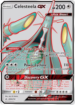 Celesteela GX (Full Art) (208) [SM - Unbroken Bonds] Holofoil - Deck Out Gaming