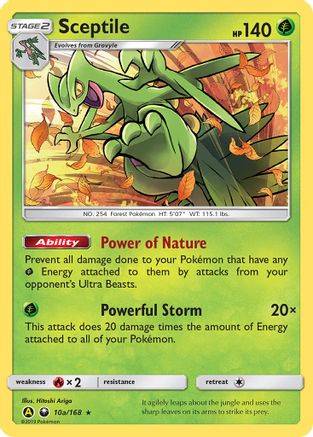 Sceptile - 10a/168 (10a) [Alternate Art Promos] Holofoil - Deck Out Gaming