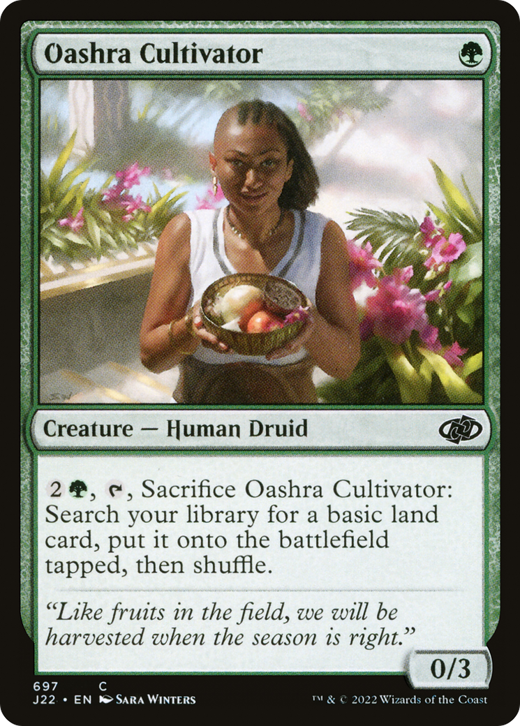 Oashra Cultivator (697) [Jumpstart 2022] - Deck Out Gaming