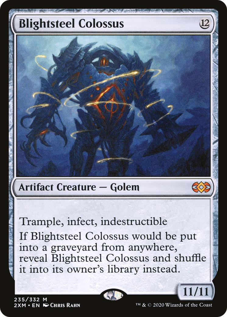 Blightsteel Colossus (235) [Double Masters] foil - Deck Out Gaming