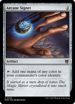 Arcane Signet (145) [Wilds of Eldraine Commander] - Deck Out Gaming