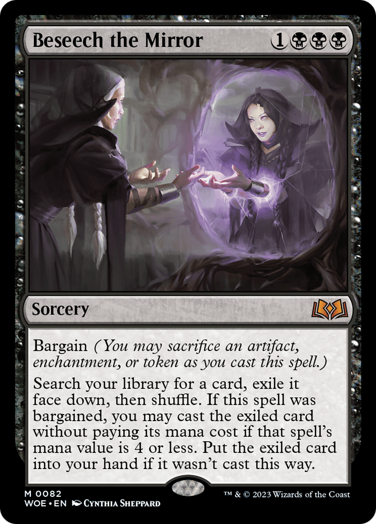 Beseech the Mirror (82) [Wilds of Eldraine] foil - Deck Out Gaming