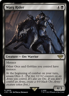 Warg Rider (826) [The Lord of the Rings: Tales of Middle-earth] - Deck Out Gaming