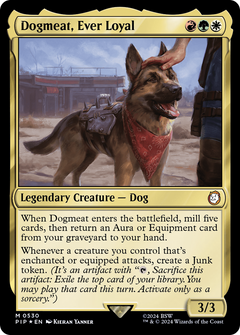 Dogmeat, Ever Loyal (Surge Foil) (530) [Fallout] foil - Deck Out Gaming
