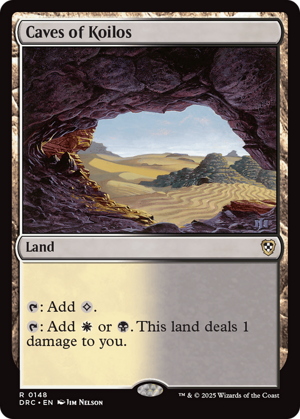 Caves of Koilos (148) [Commander: Aetherdrift] - Deck Out Gaming