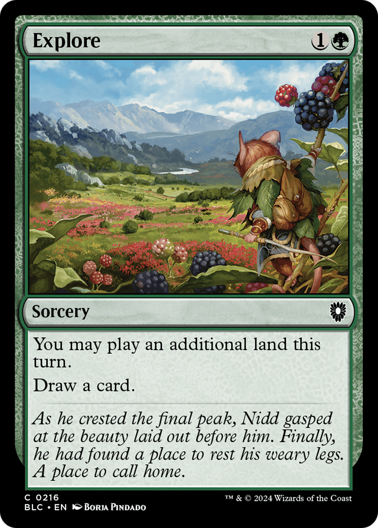 Explore (216) [Bloomburrow Commander] - Deck Out Gaming