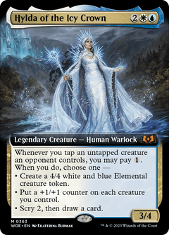 Hylda of the Icy Crown (Extended Art) (363) [Wilds of Eldraine] - Deck Out Gaming
