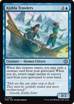 Kishla Trawlers (50) [Tarkir: Dragonstorm] foil - Deck Out Gaming