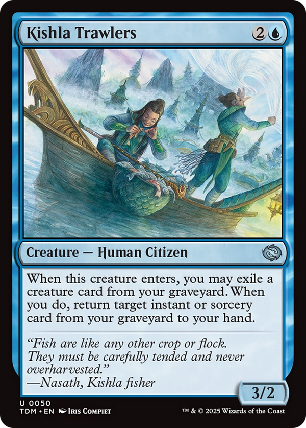 Kishla Trawlers (50) [Tarkir: Dragonstorm] foil - Deck Out Gaming